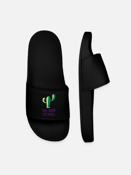 Cactus - Shave - Men’s Pool Sliders - black
