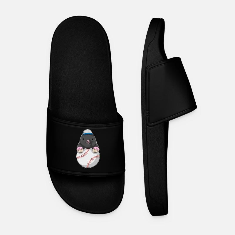 Mole Cap Baseball - Claquettes Homme - noir
