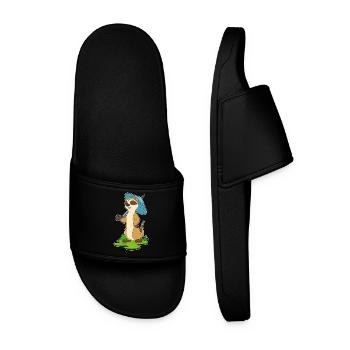 Parapluie Suricate - Claquettes Homme - noir - Devant