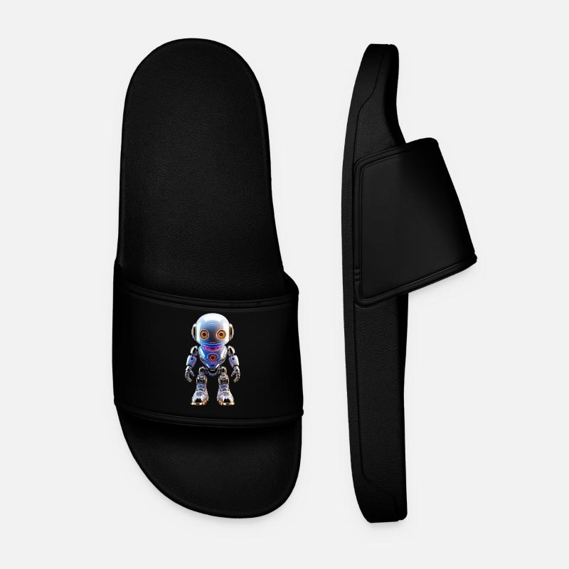 Robots for the individual LooK - Men’s Pool Sliders - black