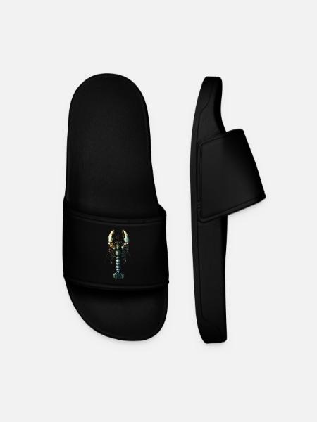 Lobster - Men’s Pool Sliders - black