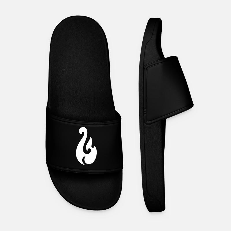 Maui's hook - Men’s Pool Sliders - black
