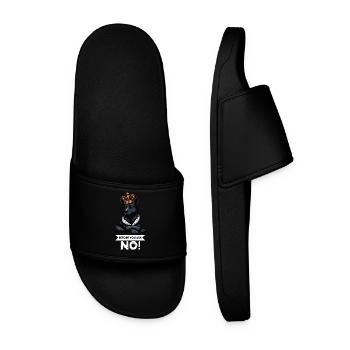 Before You Ask Black Shepherd Shepherds - Men’s Pool Sliders - black - Front