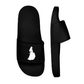 Royal Princess Silhouette - Men’s Pool Sliders - black - Front