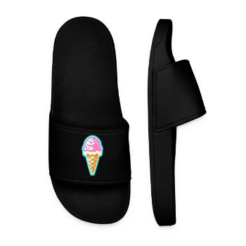 Ice - Men’s Pool Sliders - black - Front