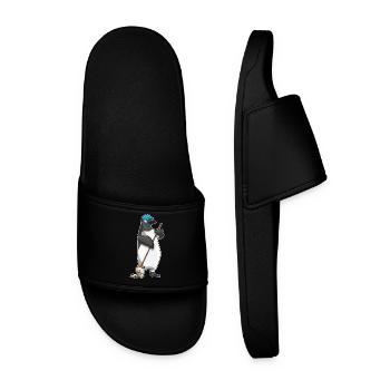 Penguin Cleaner Mop Mob - Men’s Pool Sliders - black - Front