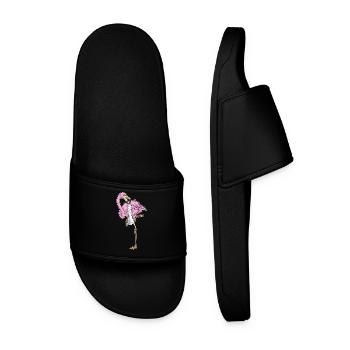 Flamingo Chess Piece King Chess - Claquettes Homme - noir - Devant