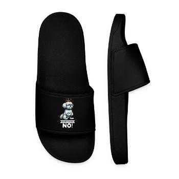 Before You Ask Malteser Maltese Owners Maltese - Men’s Pool Sliders - black - Front