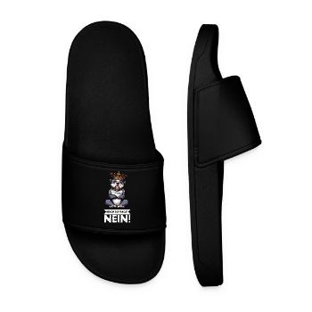 Before You Ask No American Bully Bully Pit - Men’s Pool Sliders - black - Front
