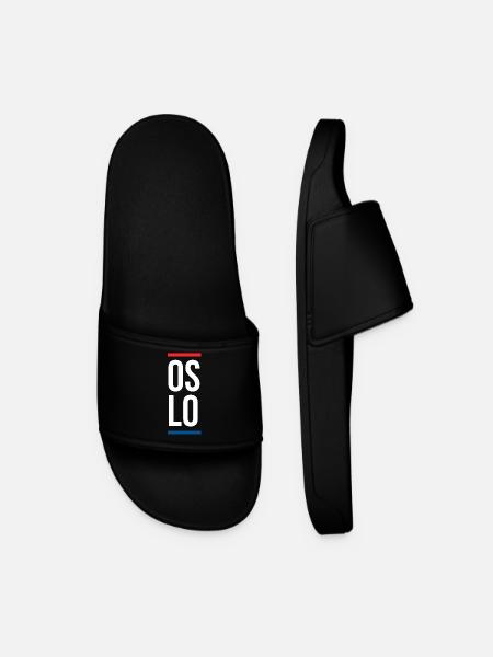 Oslo City Design  - Men’s Pool Sliders - black