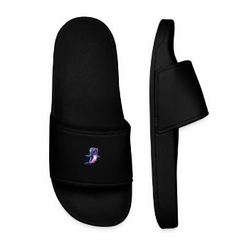 Whale Cool Summer - Men’s Pool Sliders - black - Front