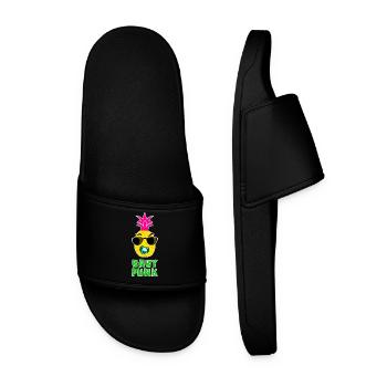Bébé Punk Ananas cool - Claquettes Homme - noir - Devant