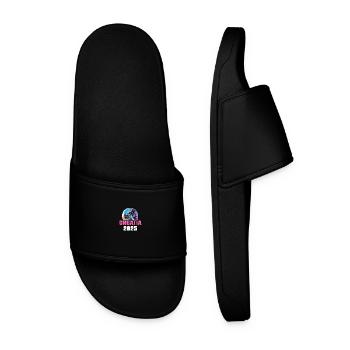 Croatie 2025 Palmiers - Claquettes Homme - noir - Devant