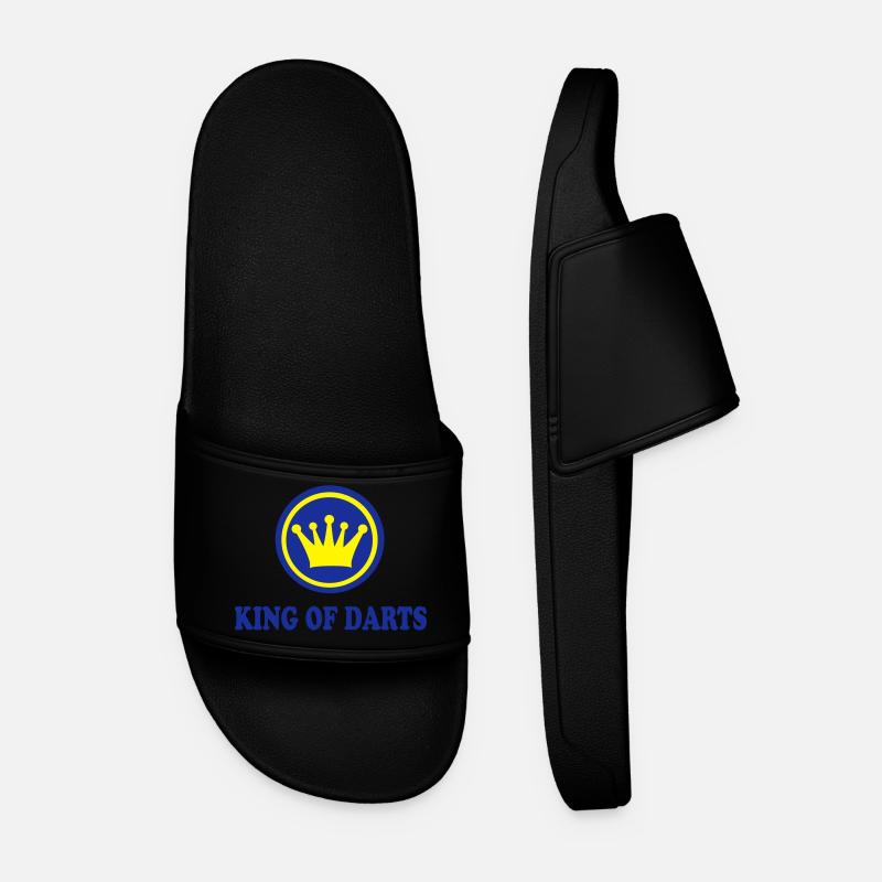 2541614 14229404 darts - Men’s Pool Sliders - black