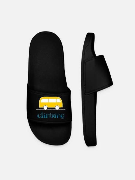 CLIMBING. ESCALADE. VAN. GRIMPER. ESCALADER. - Claquettes Homme - noir