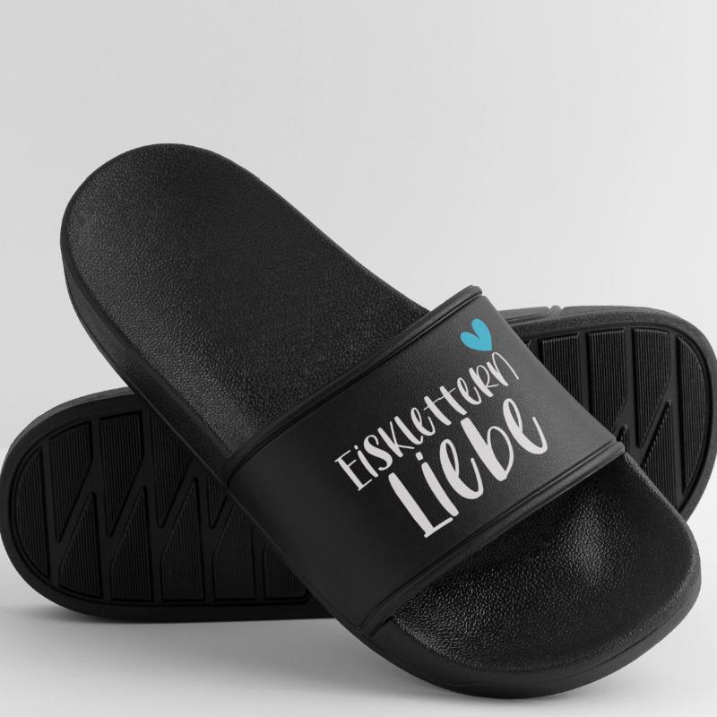Klettern Eisklettern Liebe Eispickel Geschenk Männer Badelatschen