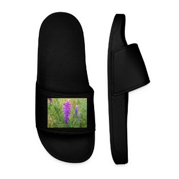 vesce touffetée aussi vesce vache Vicia cracca - Claquettes Homme - noir - Devant