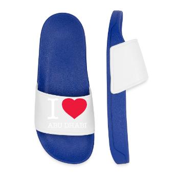 J’ADORE ABU DHABI - Claquettes Homme - bleu roi - Devant