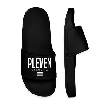 Pleven Bulgaria - Men’s Pool Sliders - black - Front