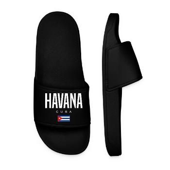 La Havane Cuba Cubains - Claquettes Homme - noir - Devant