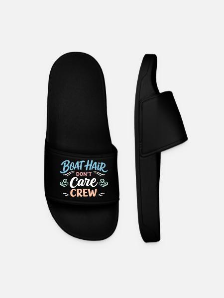 Sea hairs don't care about - Men’s Pool Sliders - black