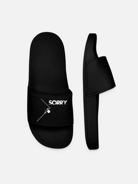 Sorry! Perfect edge hit - Men’s Pool Sliders - black