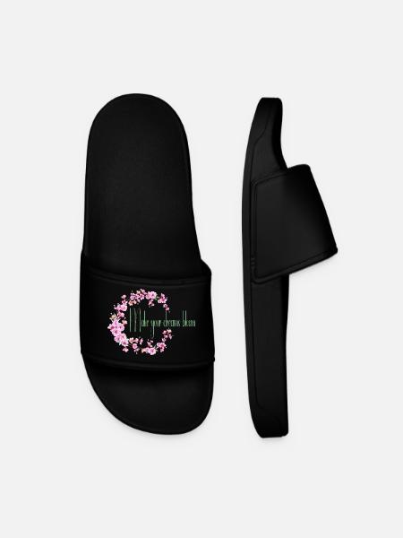 Make your dream bloom - Claquettes Homme - noir