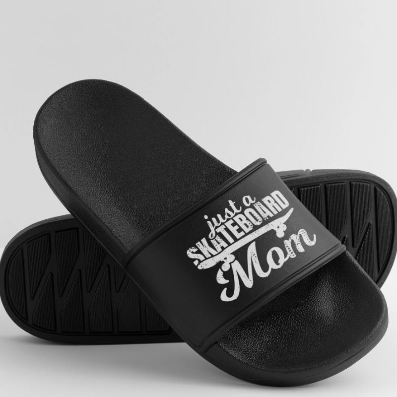 Nur eine Skateboard Mutter Männer Badelatschen