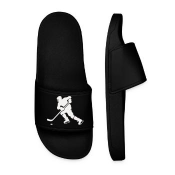 hockey - Men’s Pool Sliders - black - Front