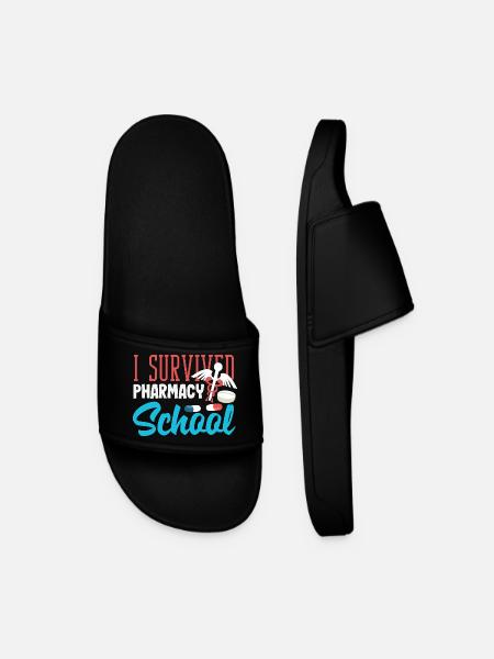 Pharmacist Pharmaceutical Technical - Men’s Pool Sliders - black