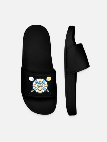Cible Dart - Claquettes Homme - noir