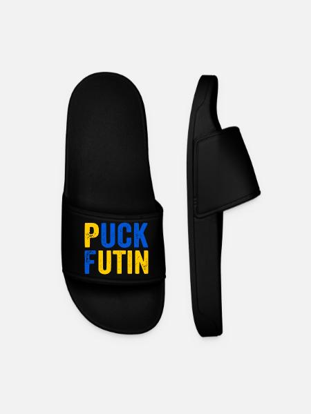 Puck futin - Men’s Pool Sliders - black