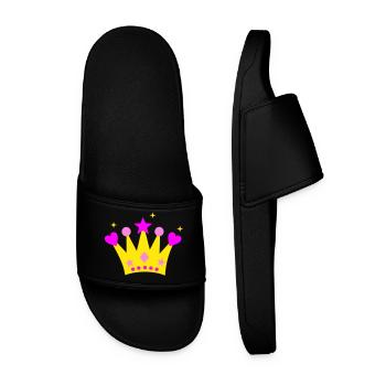 Crown - Men’s Pool Sliders - black - Front