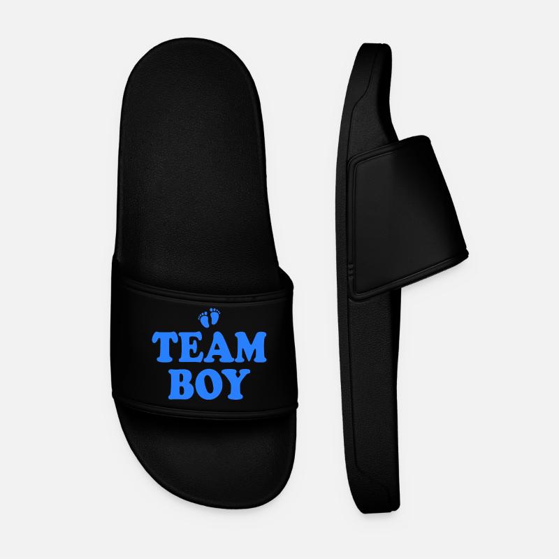 Team boy - Men’s Pool Sliders - black