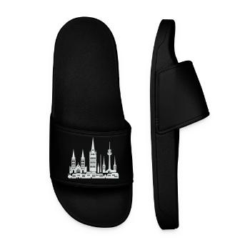 Horizon de Bonn - Claquettes Homme - noir - Devant