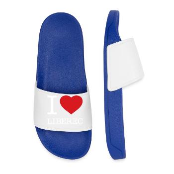 J’ADORE LIBEREC - Claquettes Homme - bleu roi - Devant