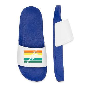 Pêche à la ligne - Claquettes Homme - bleu roi - Devant
