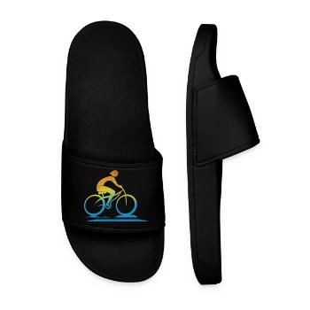 Cyclist - Men’s Pool Sliders - black - Front
