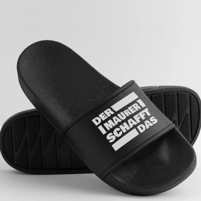Bricklayer as work Men’s Pool Sliders