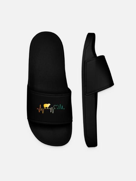 Shepherd Sheep - Men’s Pool Sliders - black