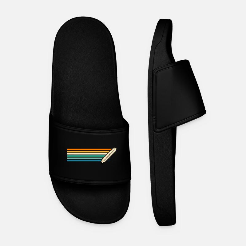 Harmonica Harmonica - Claquettes Homme - noir