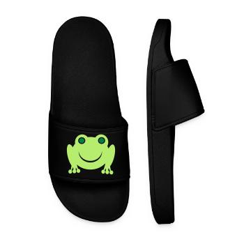 frog - Men’s Pool Sliders - black - Front