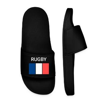 Rugby France - Claquettes Homme - noir - Devant
