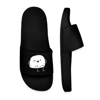 Stone Scissors Paper - Men’s Pool Sliders - black - Front