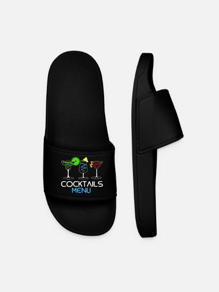 Cocktail - Men’s Pool Sliders - black