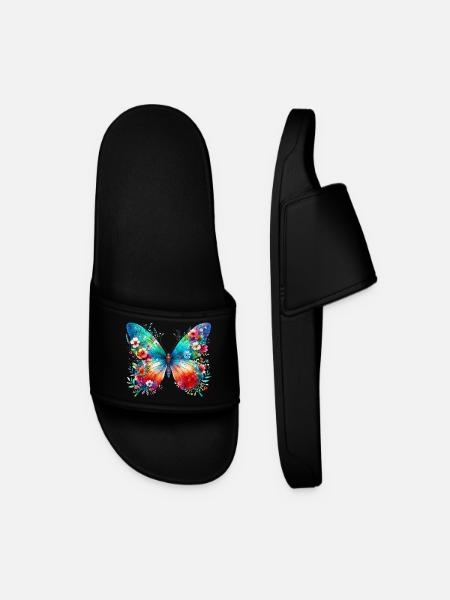 Papillon - Claquettes Homme - noir