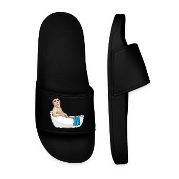 Baignoire Meerkat - Claquettes Homme - noir - Devant