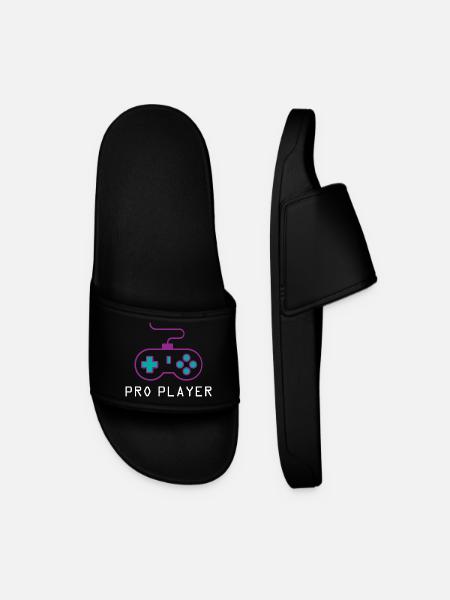 Pro Player Gamer - Men’s Pool Sliders - black