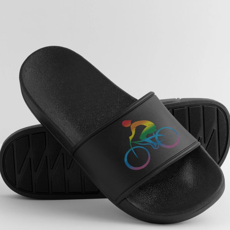 Cycliste Claquettes Homme