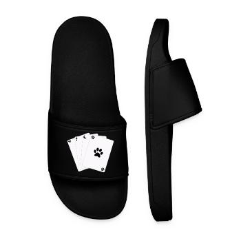 Jeu de cartes Jeu de cartes Symboles de Vie - Claquettes Homme - noir - Devant